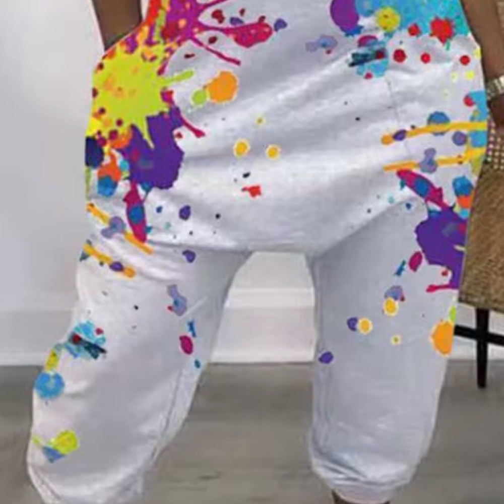 Amazon Vibrant Splatter Women's Joggers